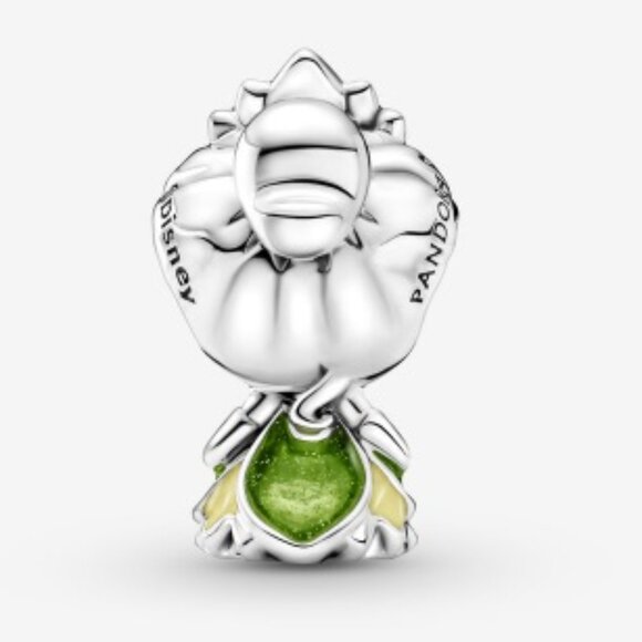 New Pandora Princess Tiana Disney and The Frog Charm Bead - Picture 2 of 3